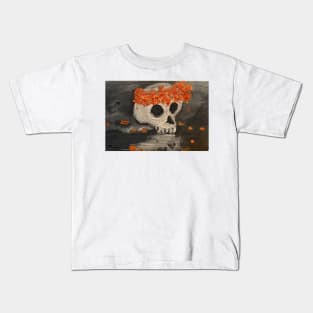 Dia de los muertos skull Kids T-Shirt